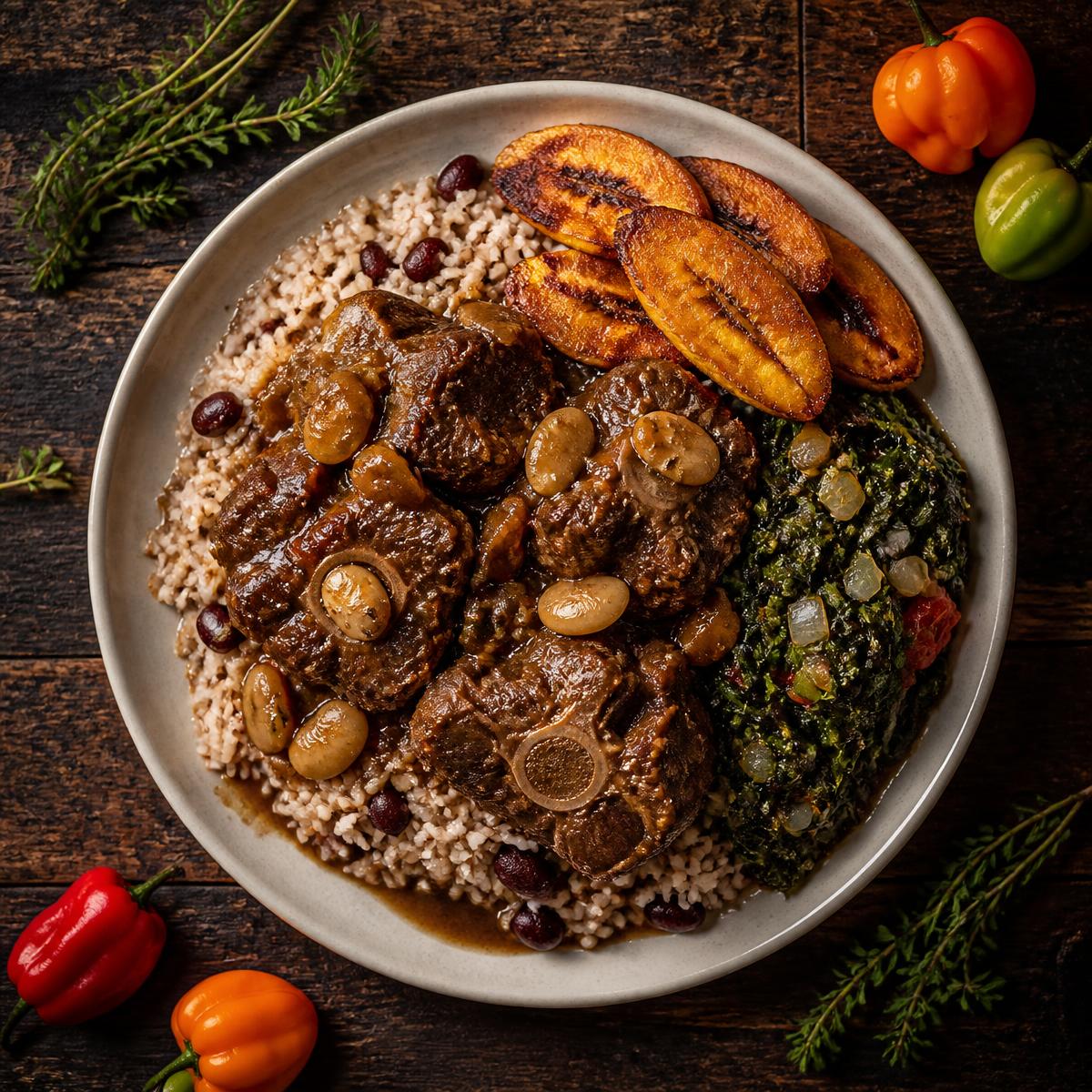 Oxtail & Beans