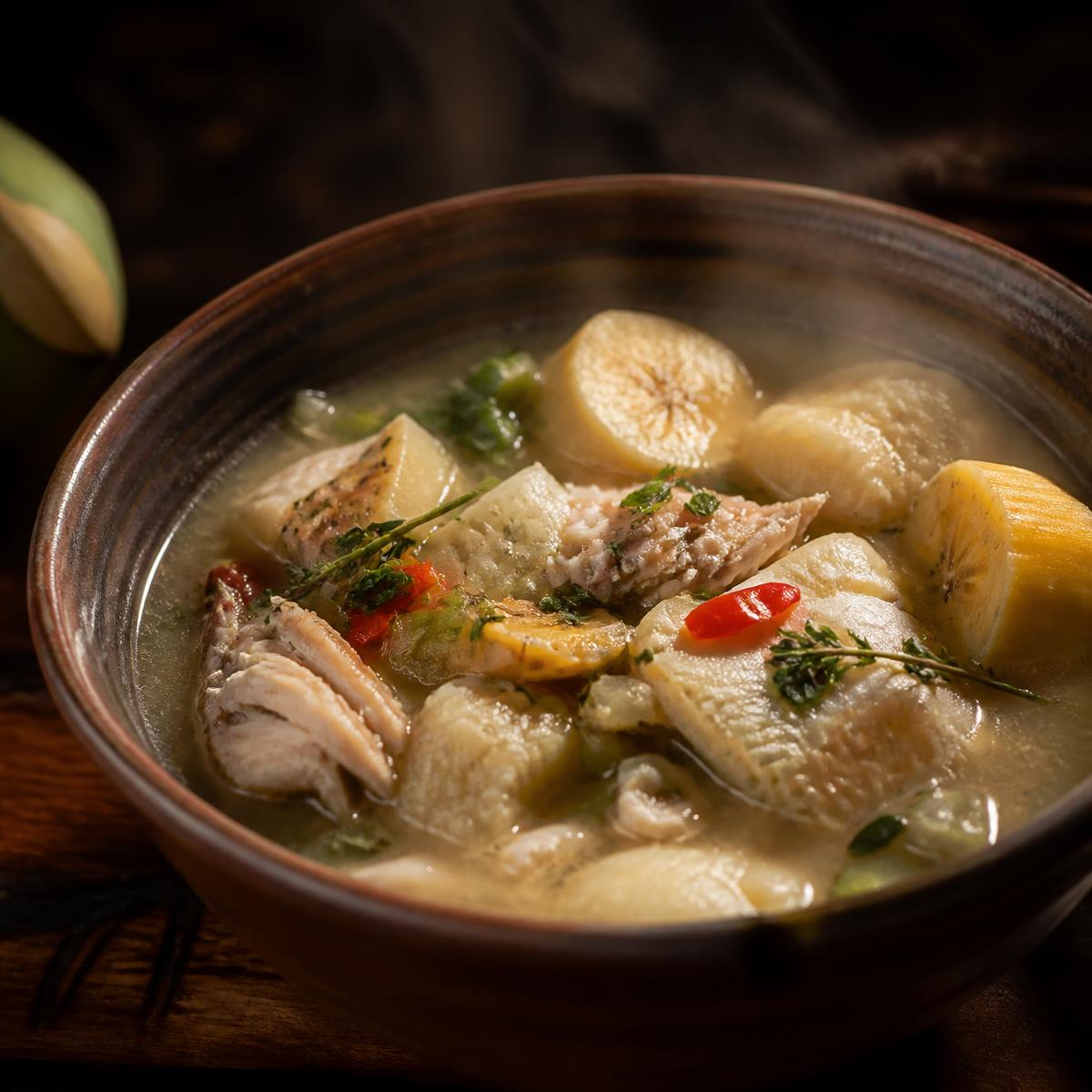 Fish tea soup